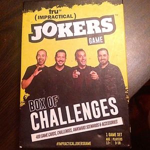 Impractical jokers Box of challenges game